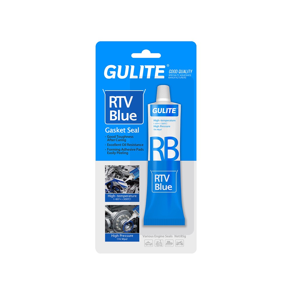Blue Glue High Temperature Resistant Gasket-free Sealant for Vehicle Engine Oil Pan Sealant Car Engine Rtv Silicone Motorcycle